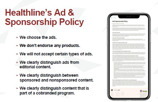 healthline ad and sponsorship policy